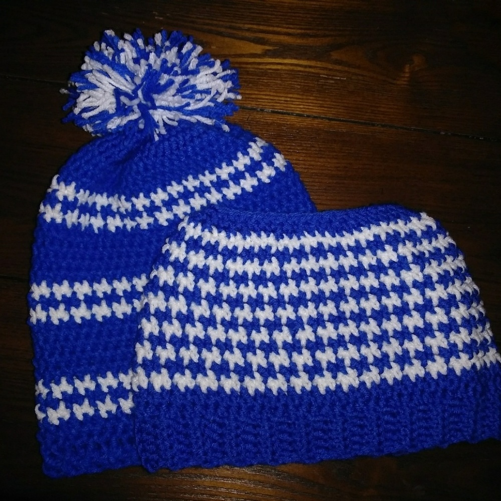His and hers beanies